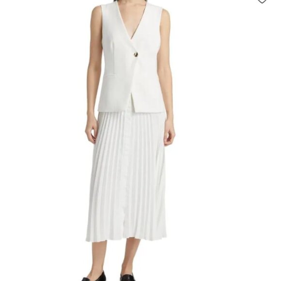✨ NWT Derek Lam 10 Crosby Lauren Mixed Media Dress – Size 8 – Sold Out - Picture 4 of 11